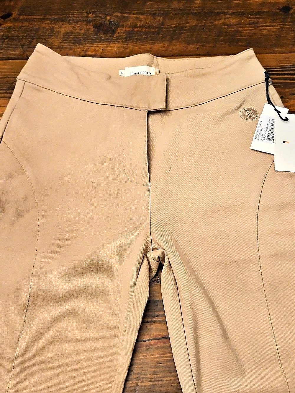 Nwt Honor the Gift Womens  Pant Women's Trousers Brown Medium